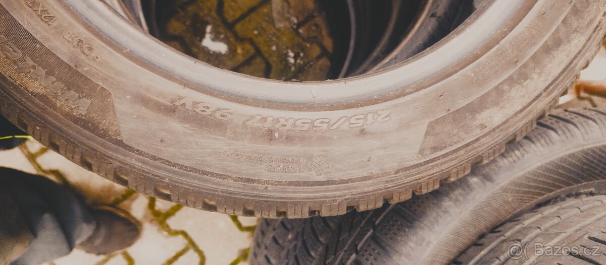 Zimní pneu Hankook 215/55/17 - 3