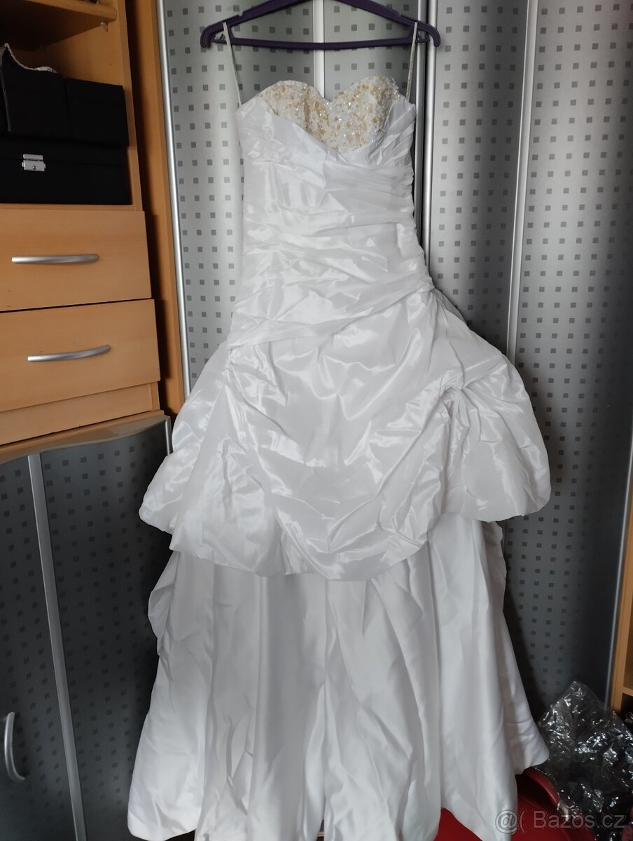 Svatební šaty vel S - 3