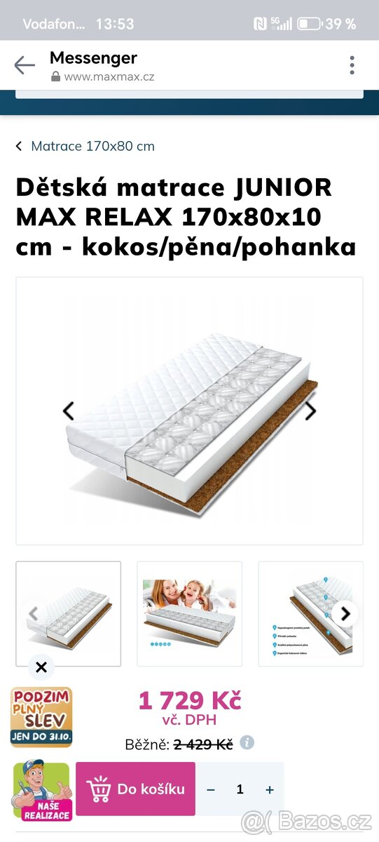 Dětská postel 180x80 - 3