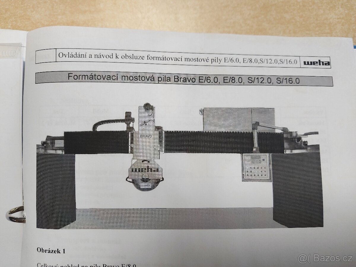 mostová kotoučová pila WEHA - 3