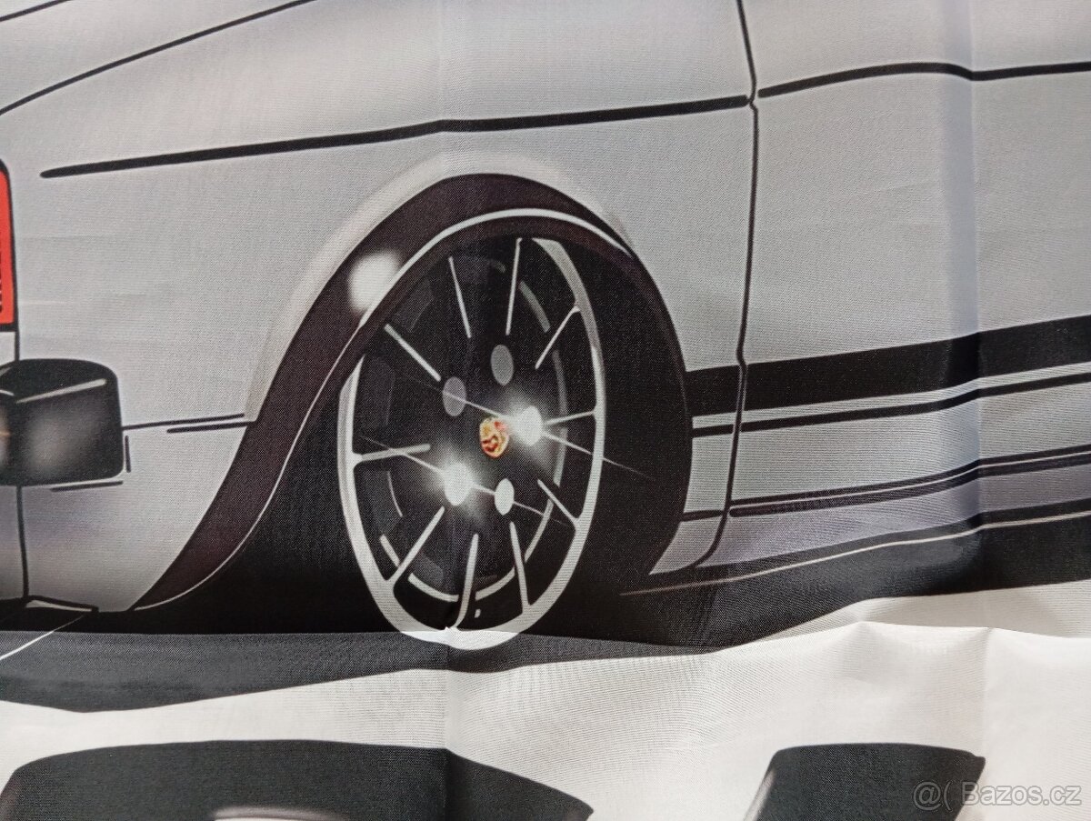 VW GOLF rabbit GTI mk1 vlajka - 3