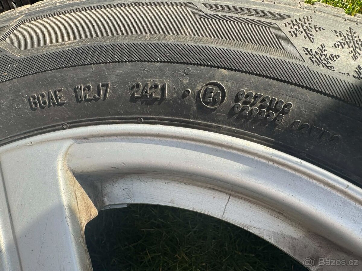 5x100 R15 195/65/15 zimní - 3