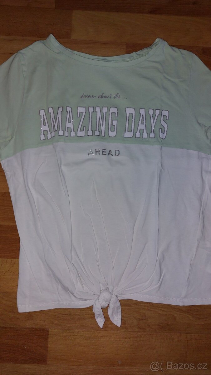Tričko,crop top,H&M,vel.158//164 - 3