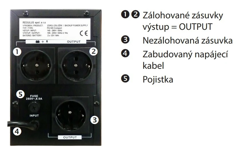 Regulus PG 500 compact NOVÁ - 3