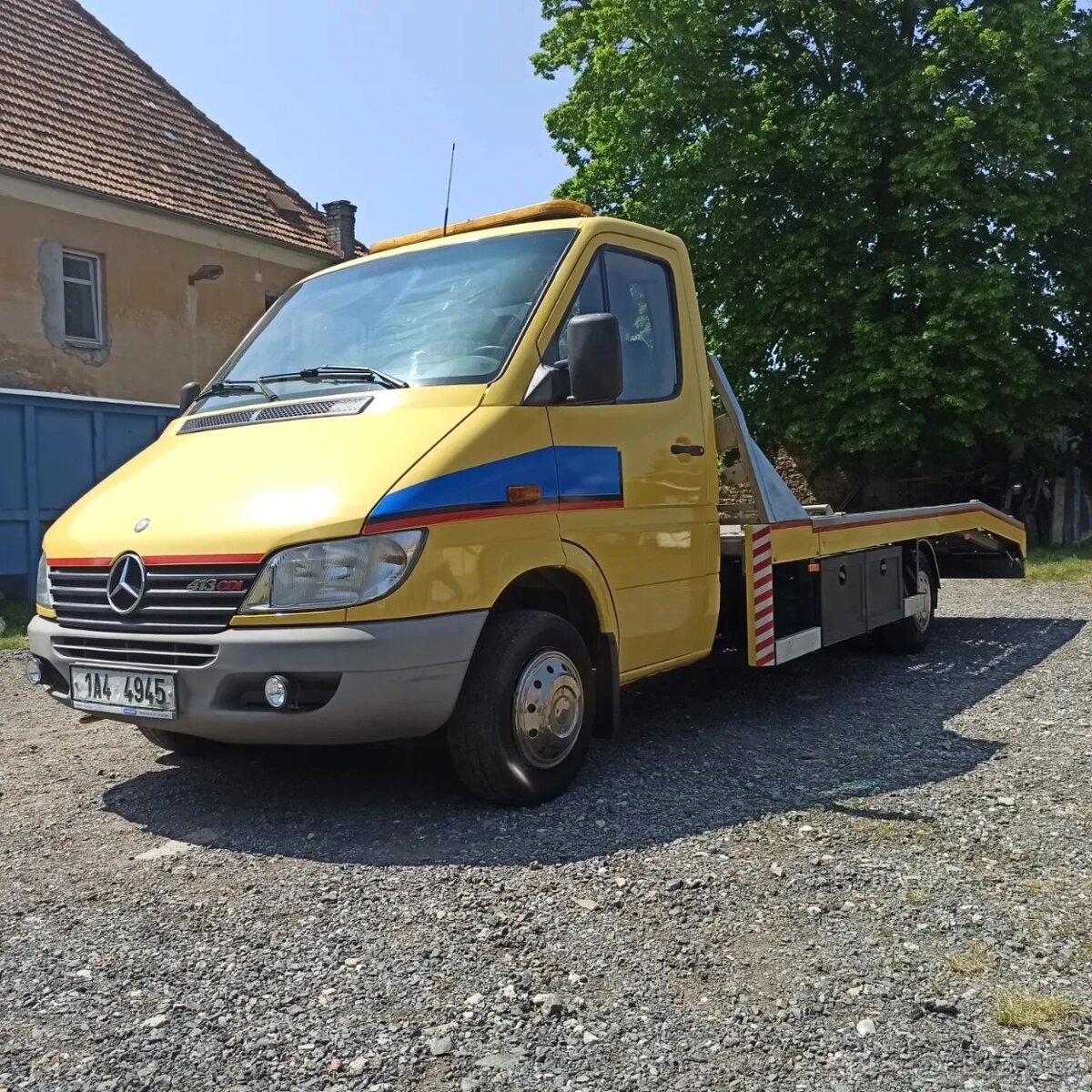 Mercedes Sprinter odtahovka 4.6t