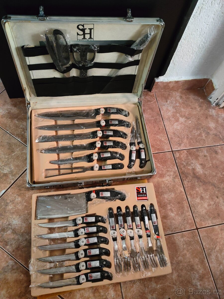 Sada kuchyňských nožů a příborů - 3