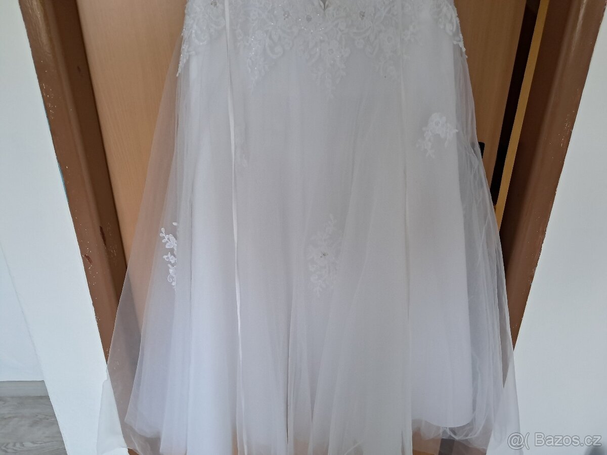 Svatební šaty vel. 40 - 3