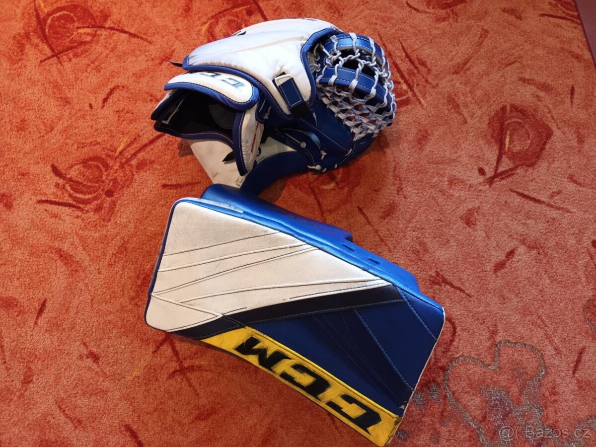 Brankářská lapačka a vyrážečka CCM EFLEX 5, senior., custom - 3