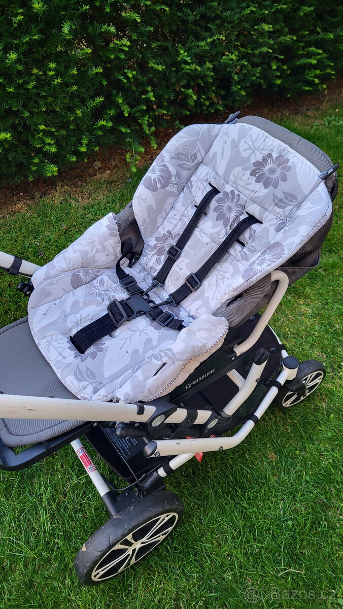 Gesslein F4 bílá koženka - 3