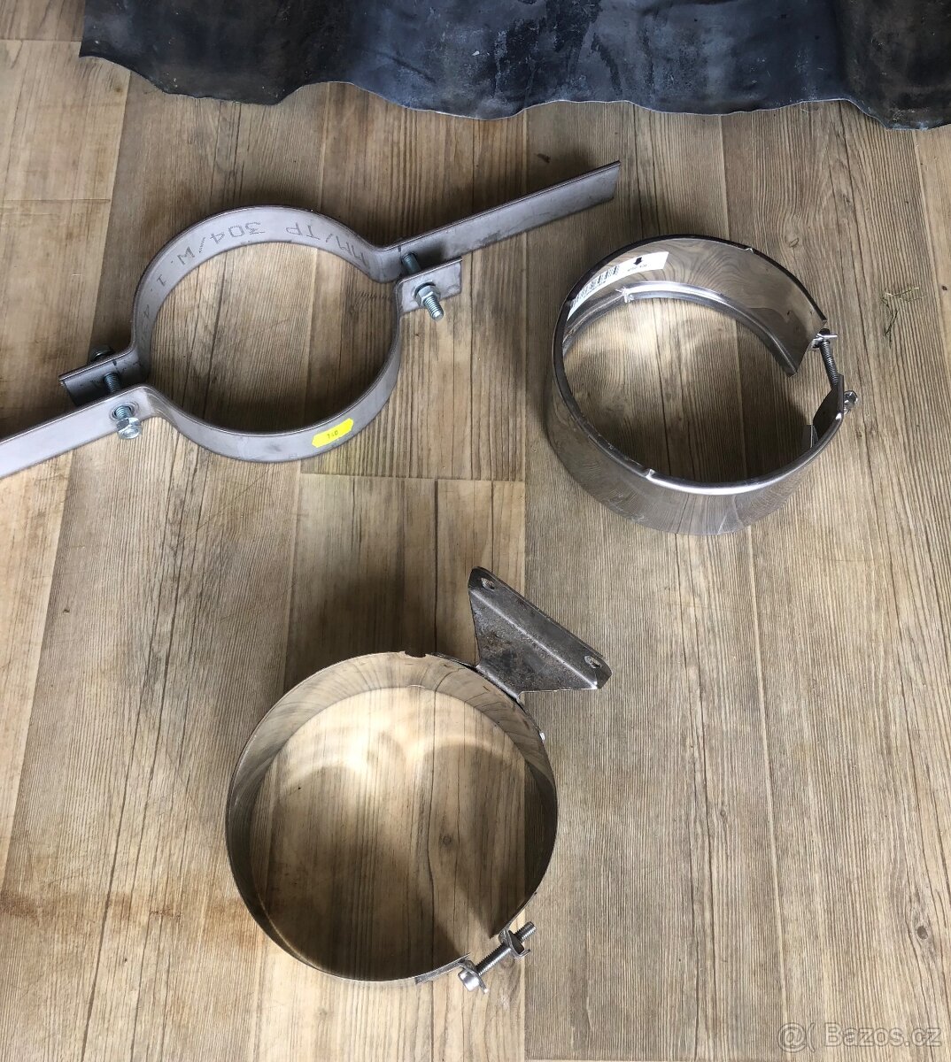 Komín nerez, izolovaný komín, sněholamy - 2 ks - 3