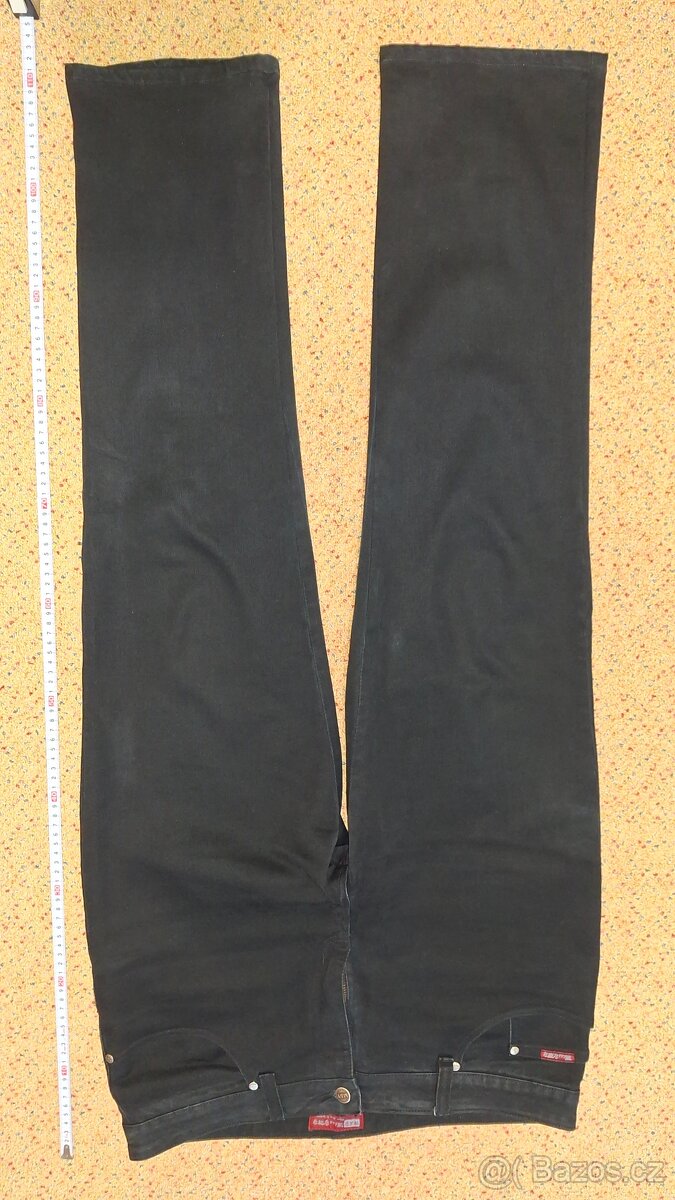 rifle - Jeans, strečové, černé - 3