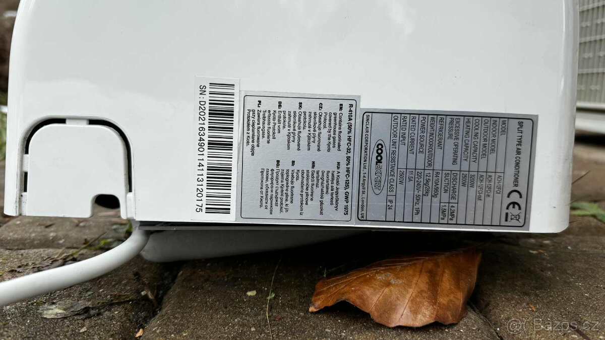 Klimatizační jednotka coolexpert ACH-12FCI3 3,5 kW - 3
