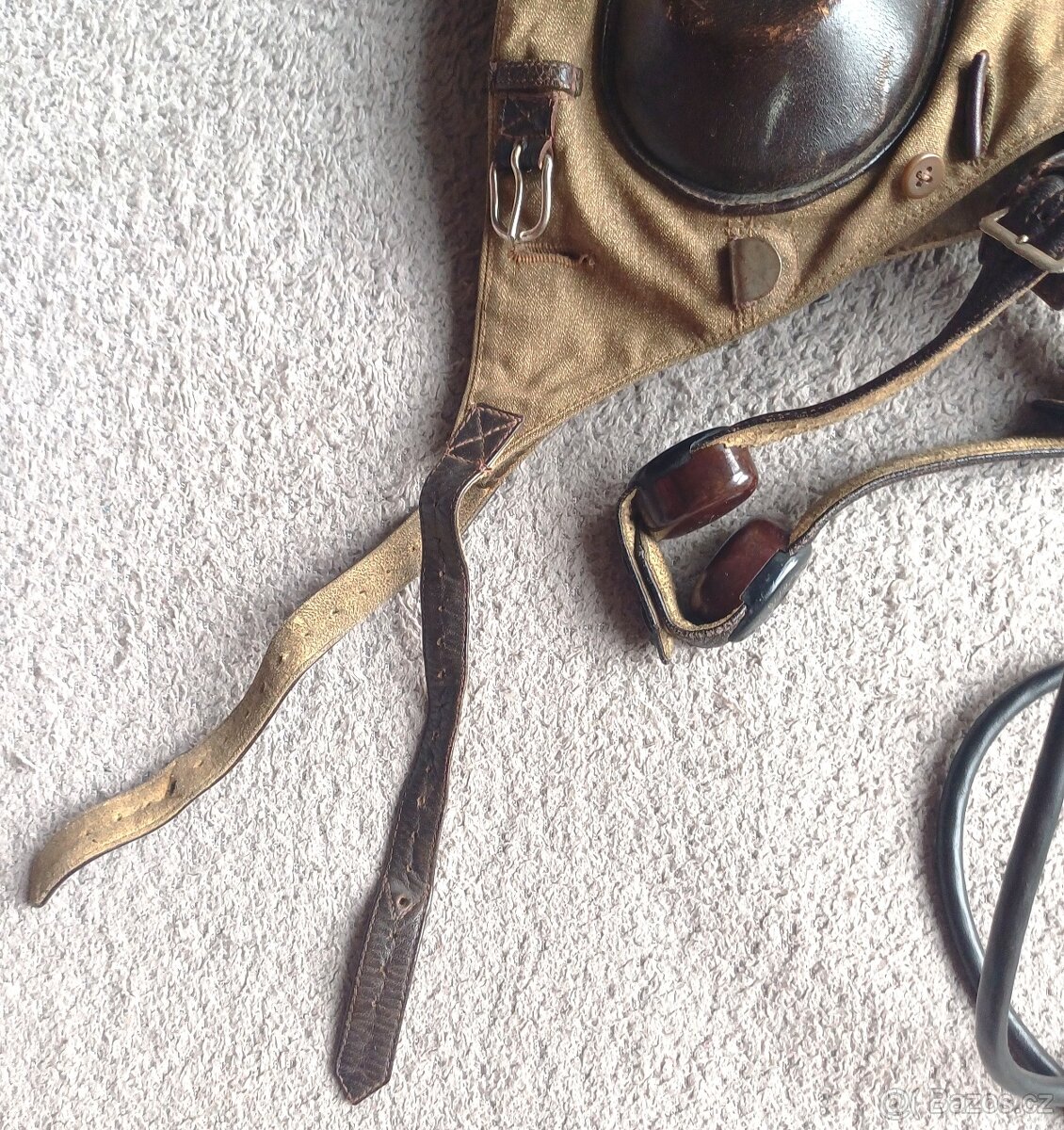 Luftwaffe letní plátěná kukla - velká - pěkný stav - 3