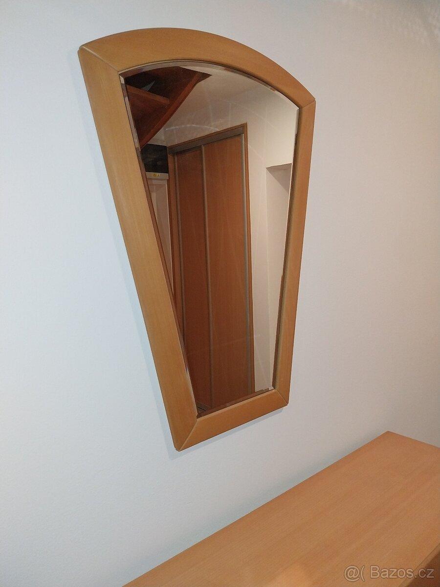 Set komoda a zrcadlo - masiv - 3