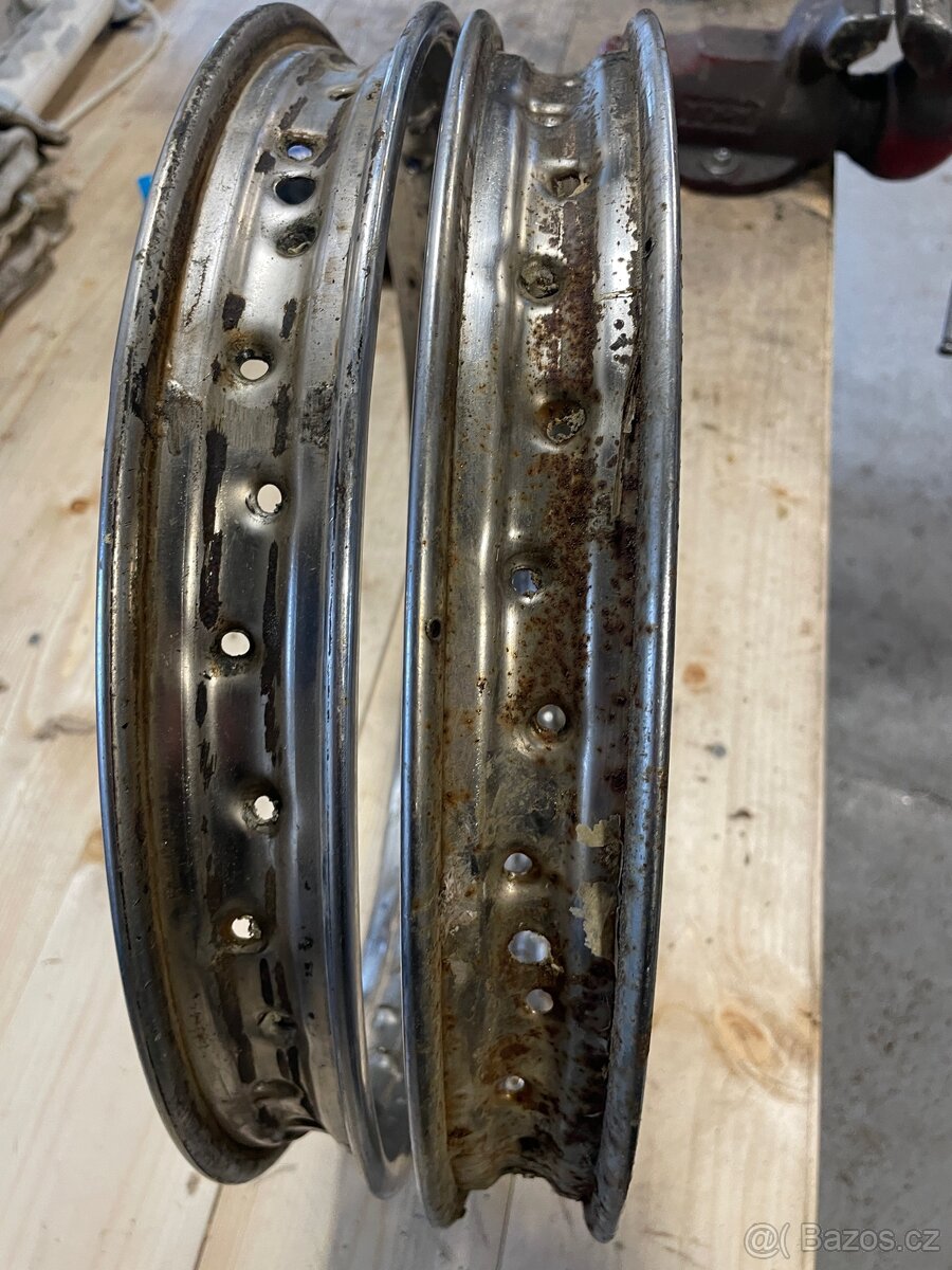 Ráfky Jawa Pionýr, Mustang - 3