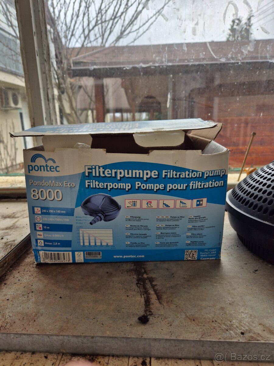 Zahradní čerpadlo Pontec 8000 - 3