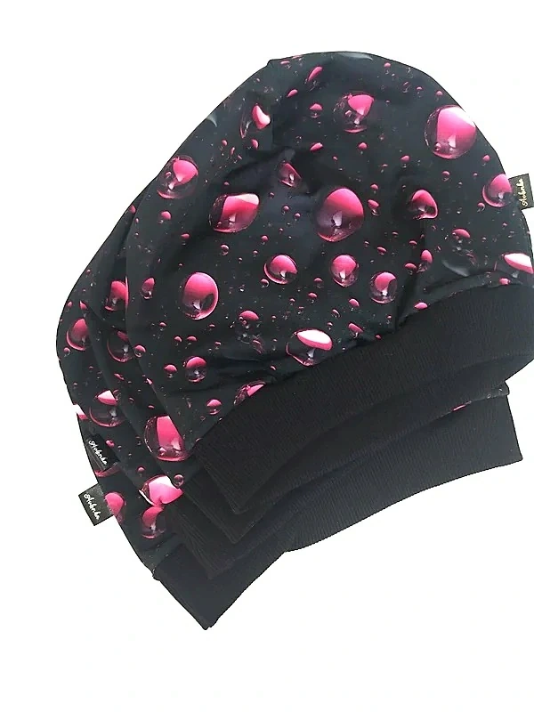 Čepice kapky ( Na obvod hlavy 51-57cm) - 3