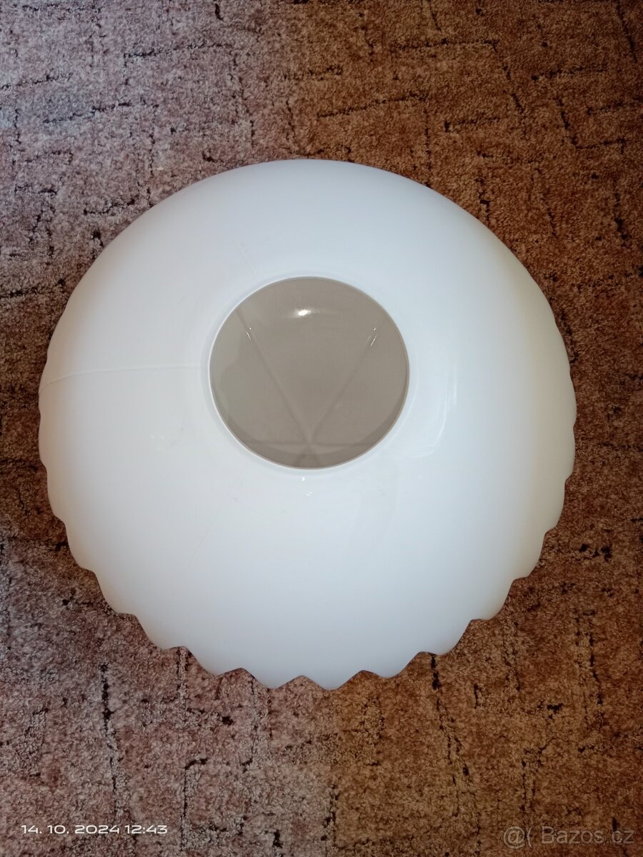 retro lustry opálové sklo - 3