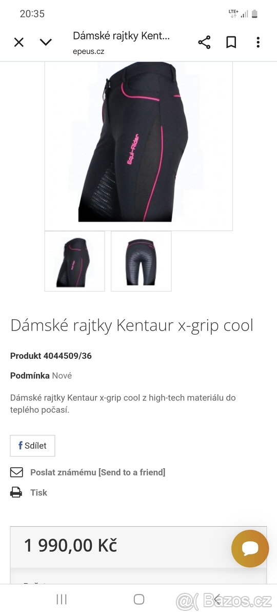 Jezdecké kalhoty - 3