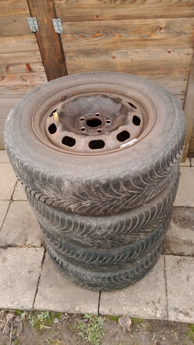 kola - plechová - 6Jx15 5x100 - 3