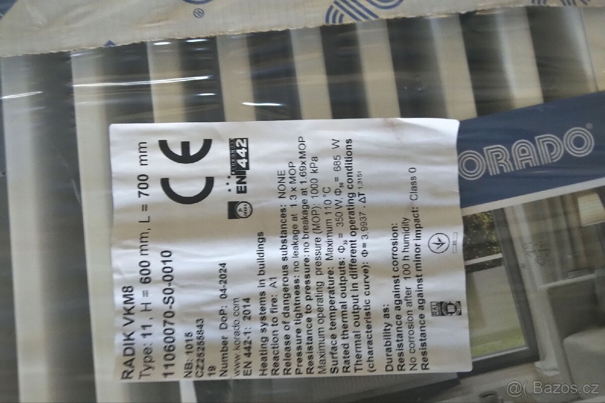 Korado radiatory NOVE - 3