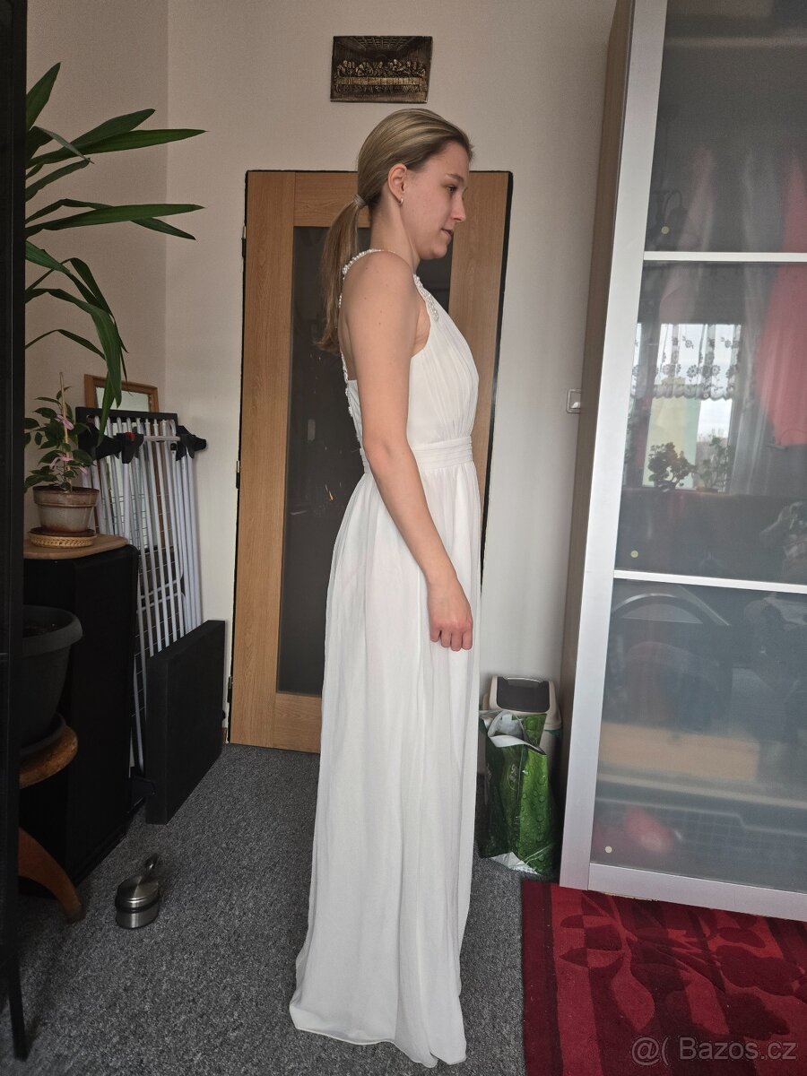 Svatební šaty vel. 36-38 - 3