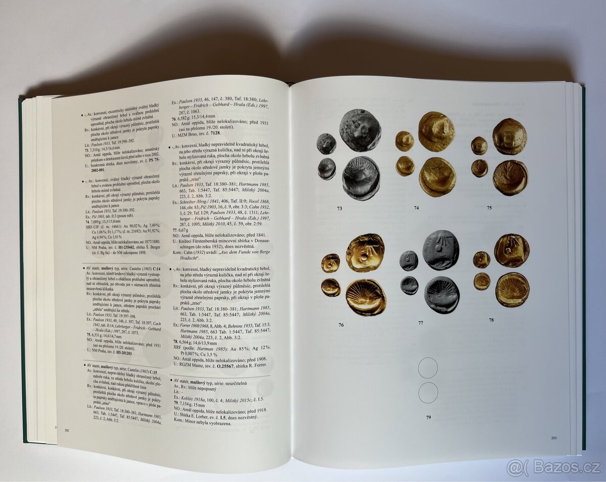 Kniha plná keltských mincí Oppidum Hradiště u Stradonic - 3