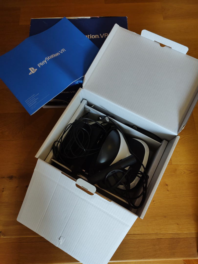 PS VR pro Playstation 4, kamera v2, originální krabice - 3