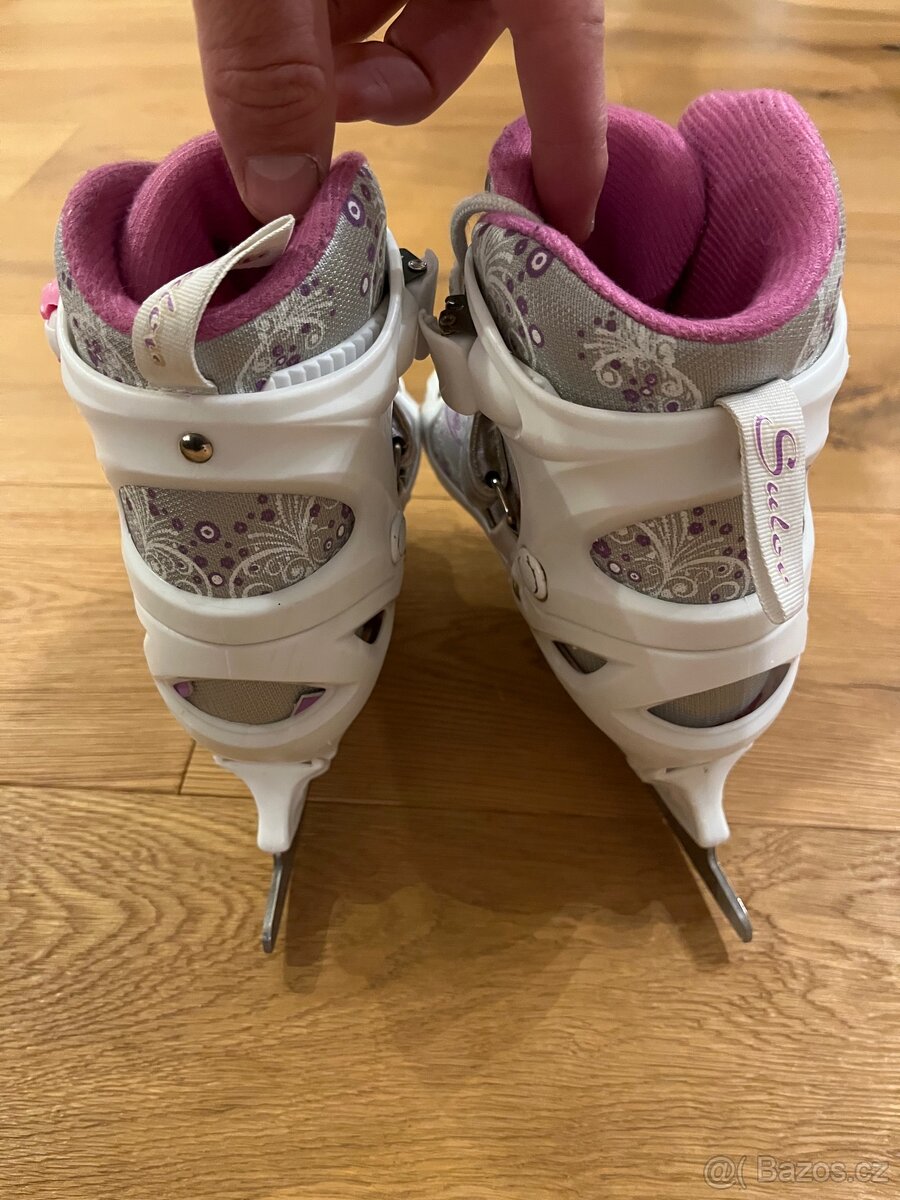 Dětské lední brusle dívčí - 3