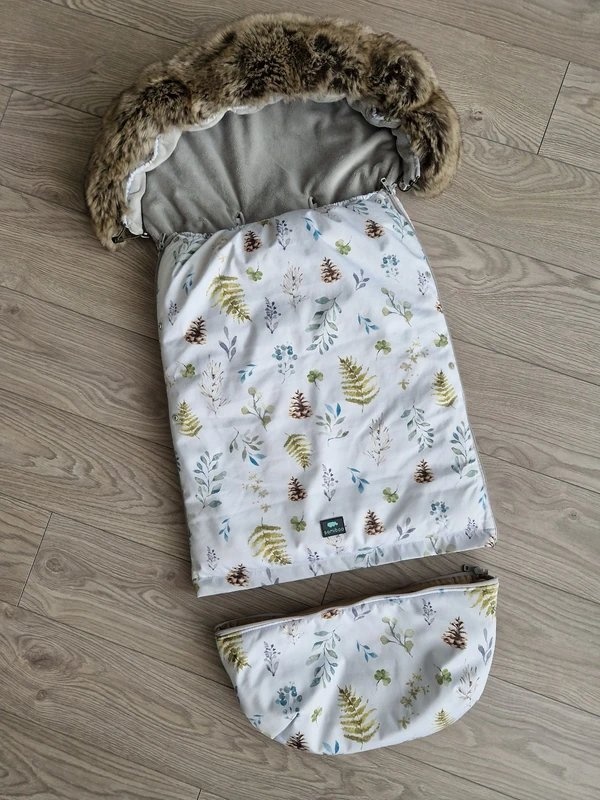 Zimní fusak Samiboo 3v1 Eskimo Les/Střibrná - 3