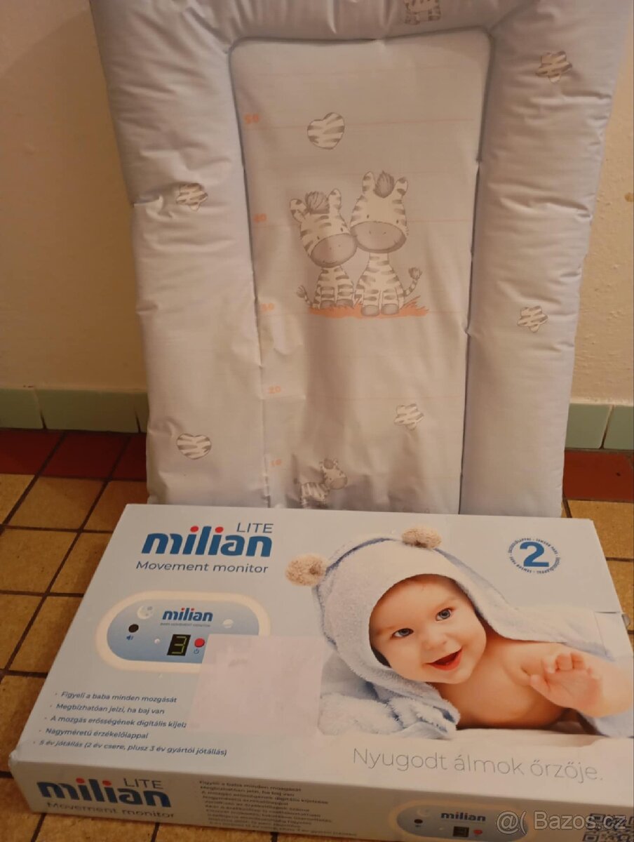 Monitor dechu a pohybu Milian se 2 podložkami - 3