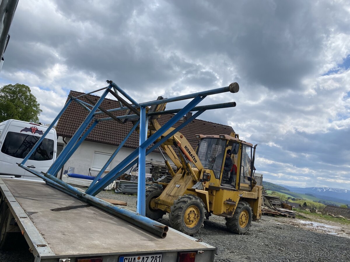 platforma na zavěšení kontejneru do vysky - 3