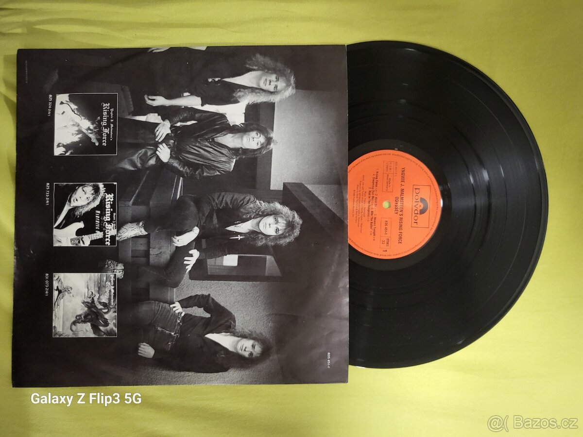 Yngwie J. Malmsteen - Odyssey - 1988 vinyl LP deska - 3