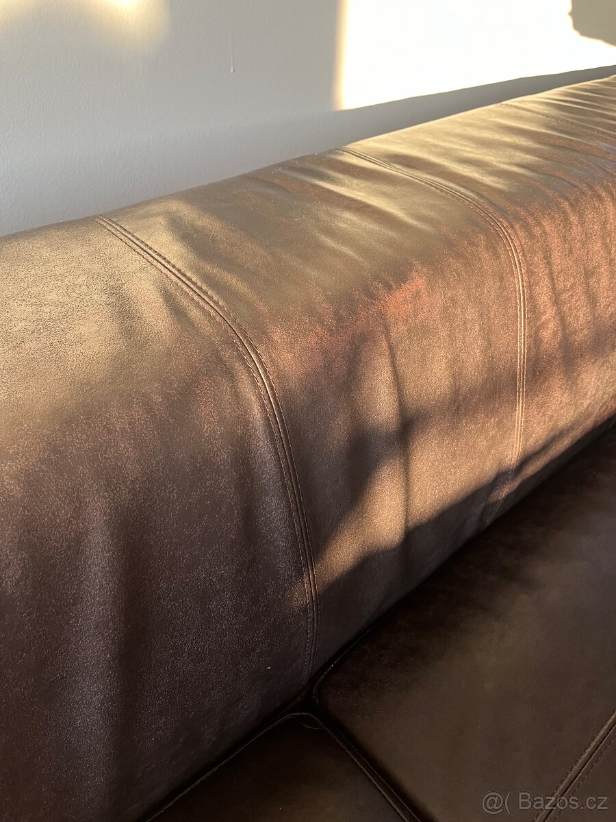 Kožená sedačka IKEA - 3