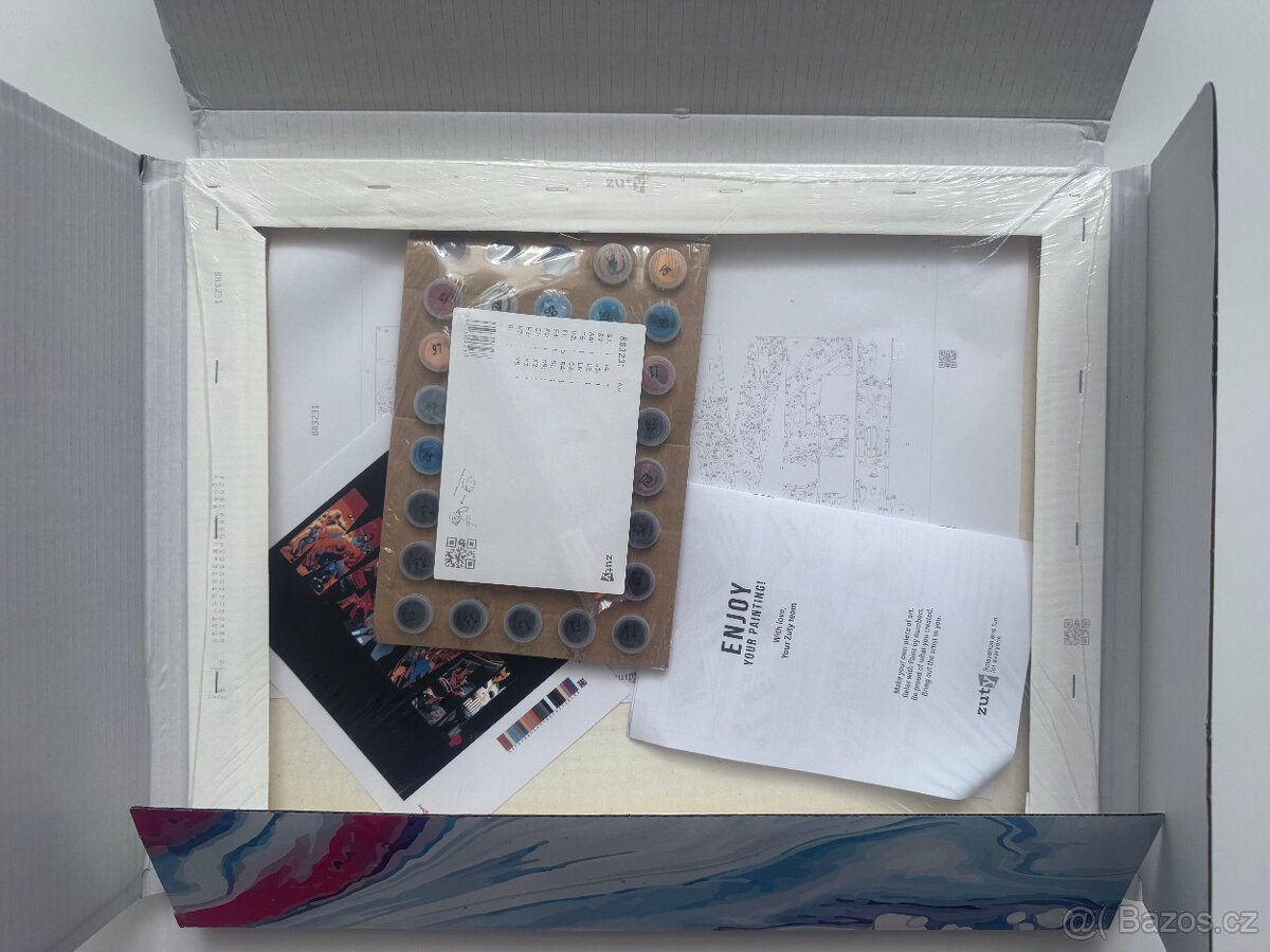 Malování dle čísel Marvel + plátno Zuty nové - 3