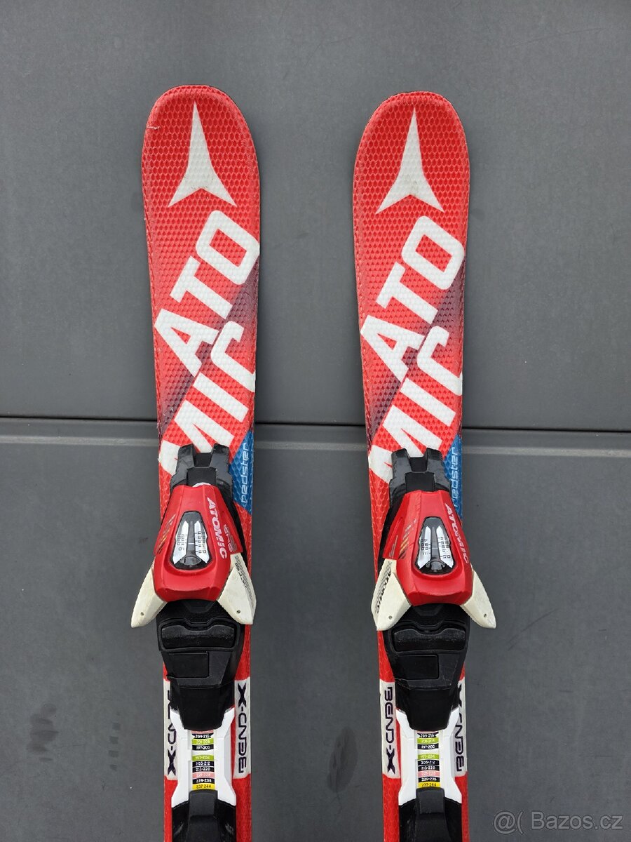 Dětské lyže ATOMIC, 80 cm + lyžáky + přilba - 3
