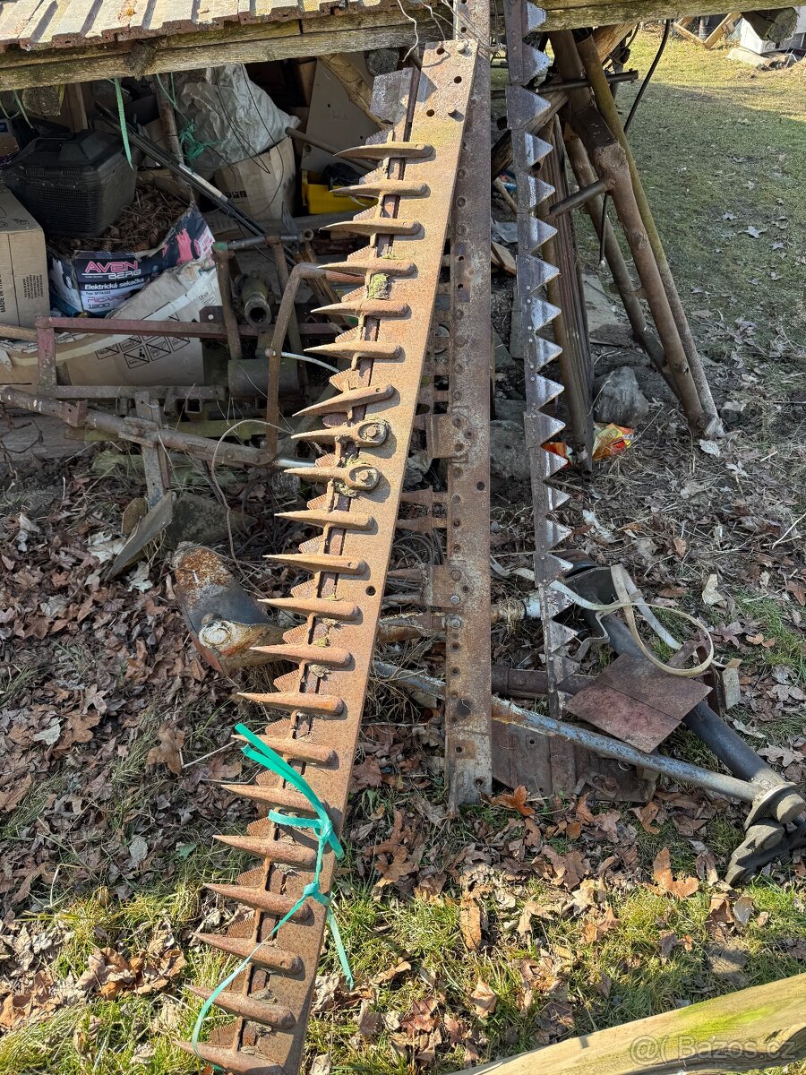 Obracečka hrabačka sekačka pluh za traktor, disk kultivátor - 3