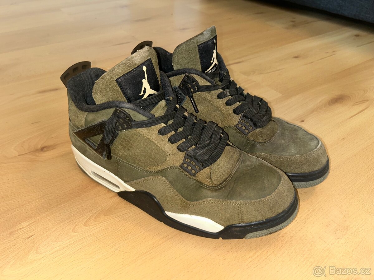 Air Jordan 4 SE Craft "Medium Olive" vel 46 - 3