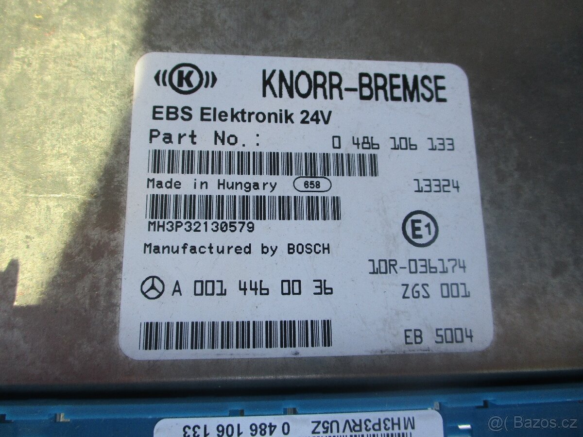Řídící jednotku EBS - 3