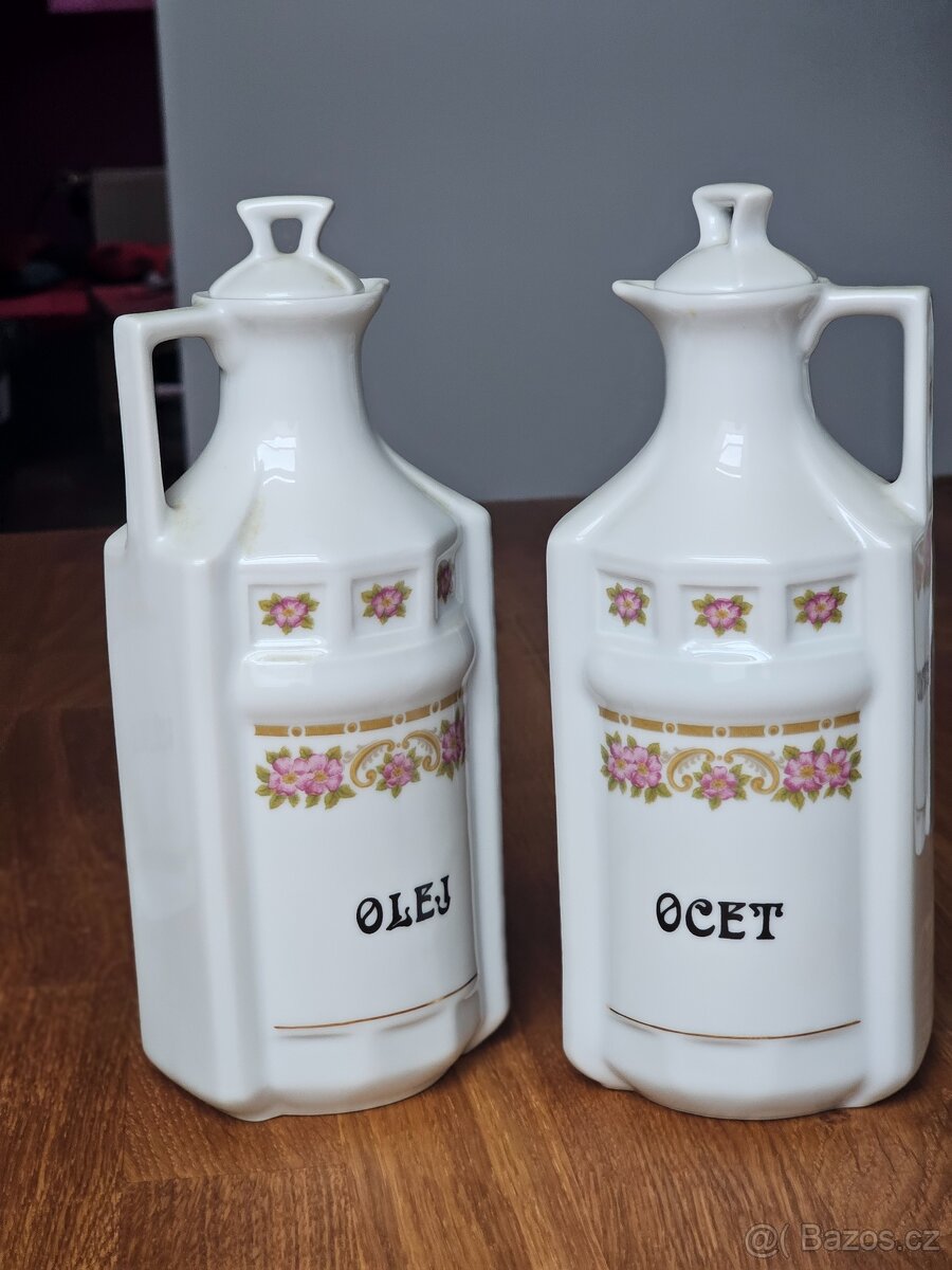 Porcelánové dózy na potraviny - 3