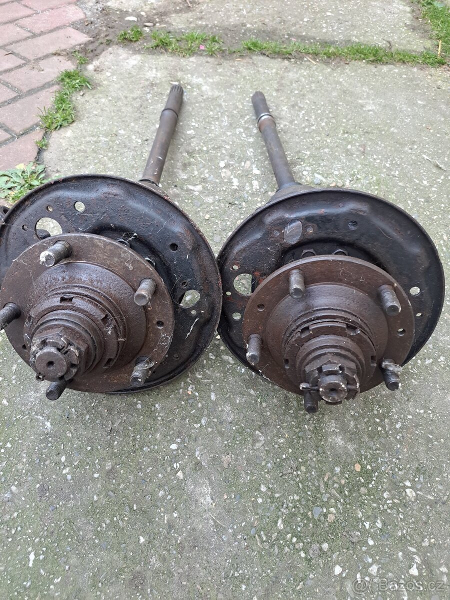 Barkas B1000 poloosy přední - 3