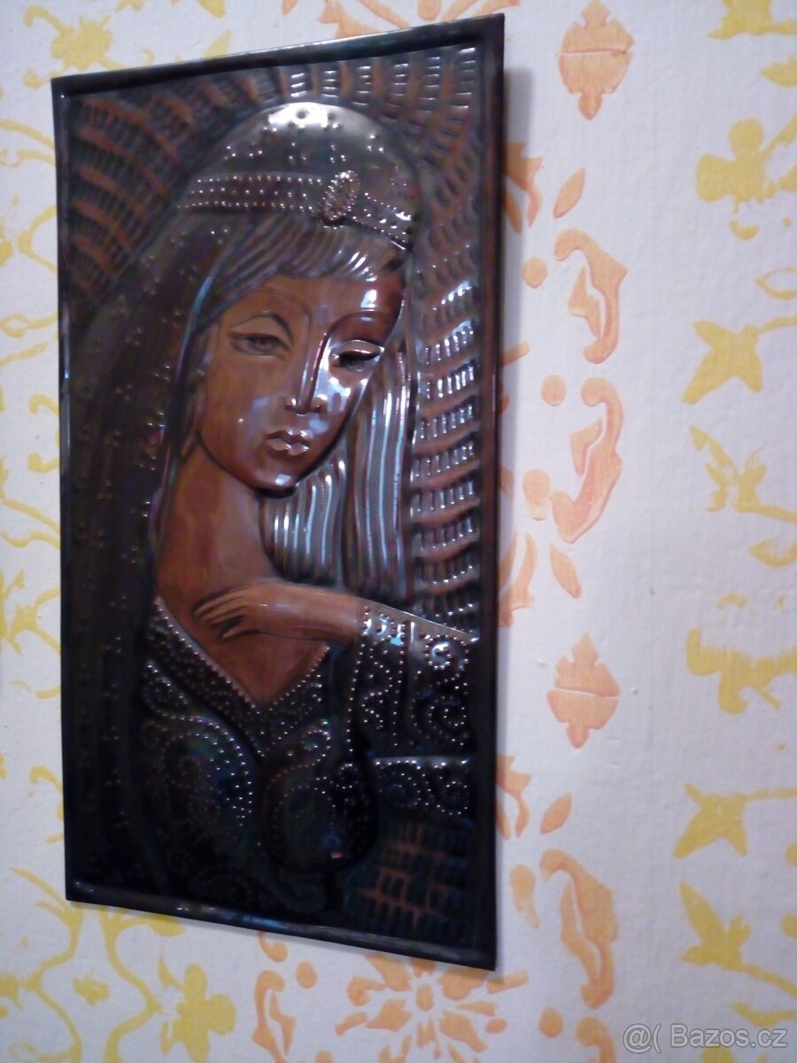 Měděné tepané obrázky - 3