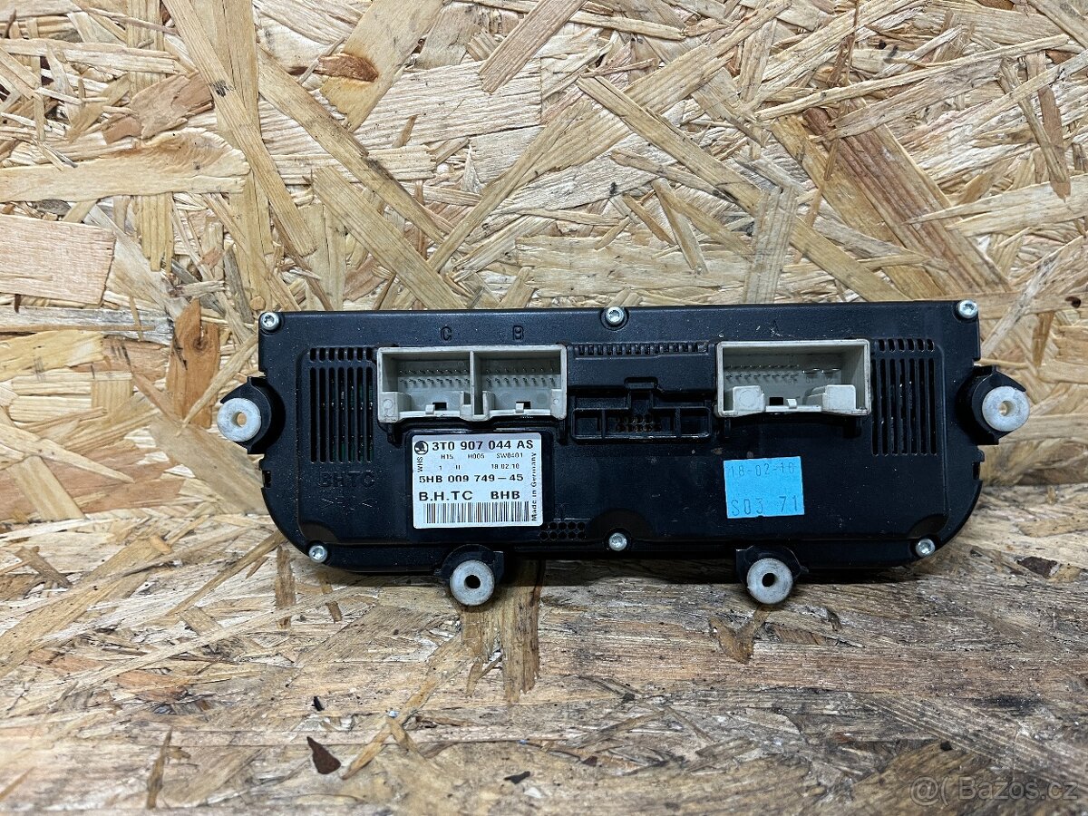 PANEL OVLÁDÁNÍ TOPENÍ ŠKODA SUPERB 2 3T0907044AS - 3