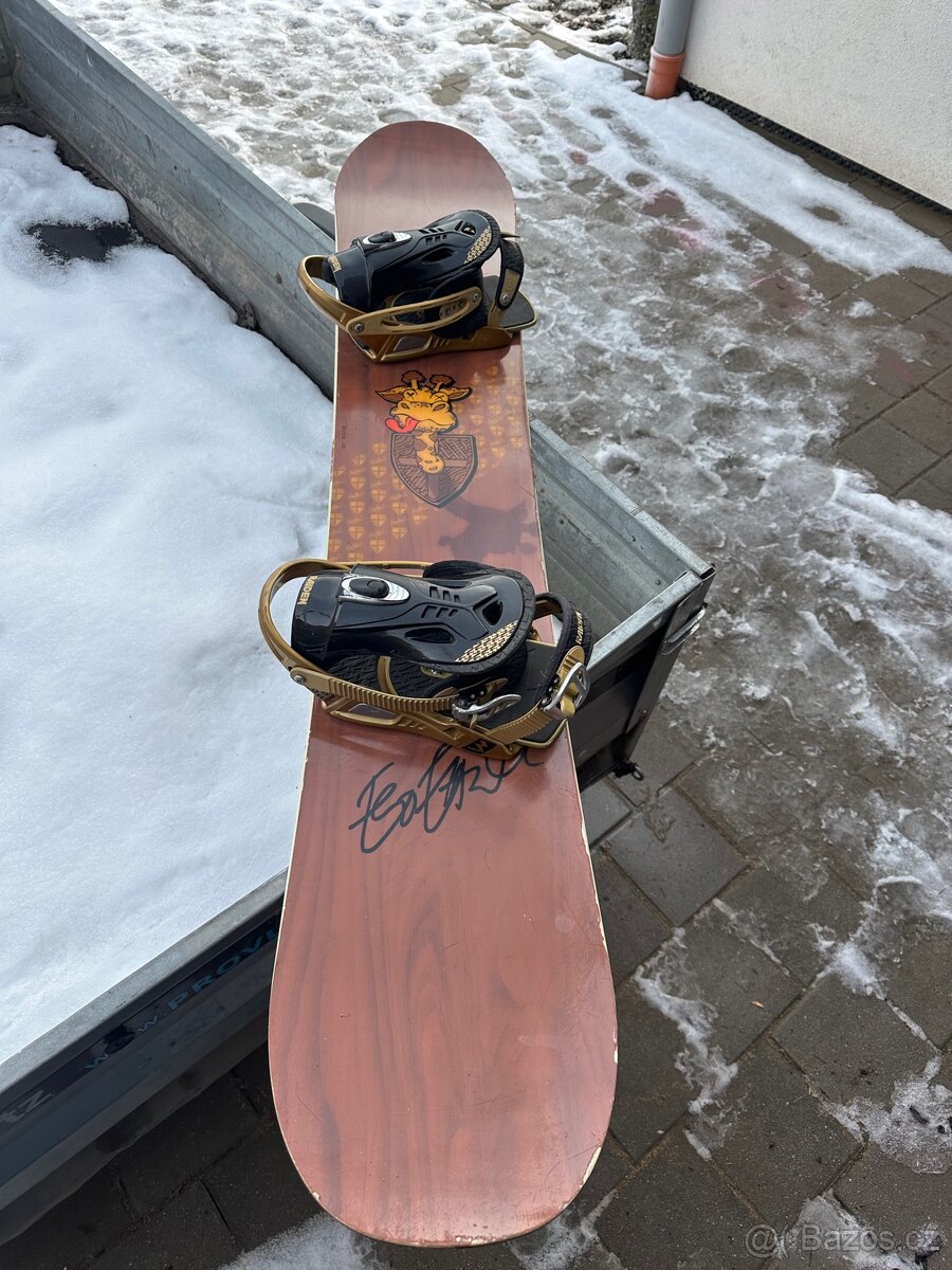 Snowboard Nitro + vázání Nitro raiden - 3