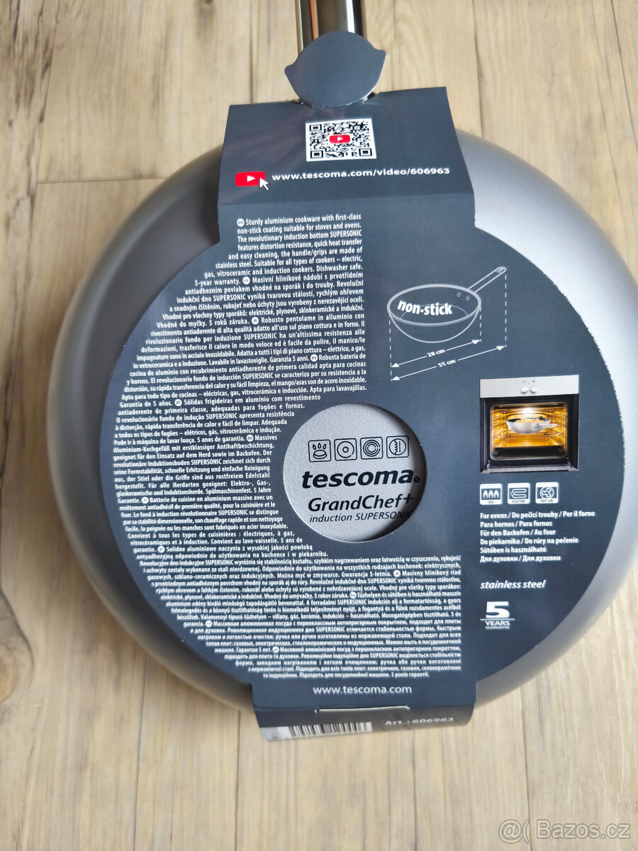 Pánev wok Tescoma GrandChef+ - 3