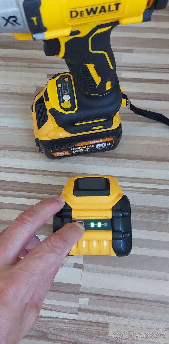 Aku 20V/9.0Ah DCB 609,pro nářadí DeWALT a jiné nářadí. - 3