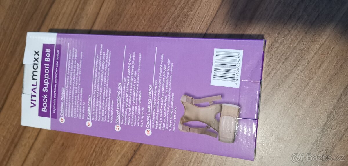 Bolest zad - podpůrný pás - prevence - 3