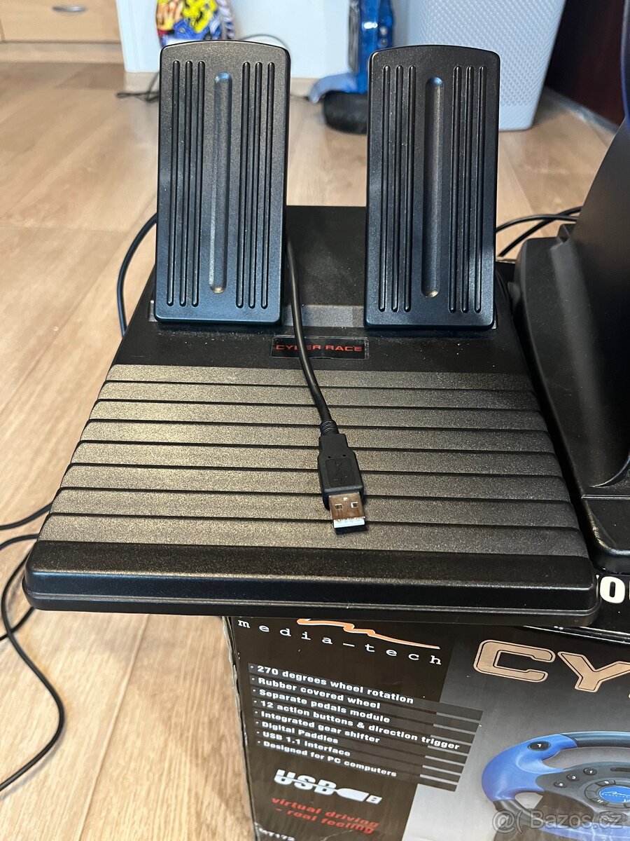 Herní volant Media-Tech Cyber Race – PC - 3