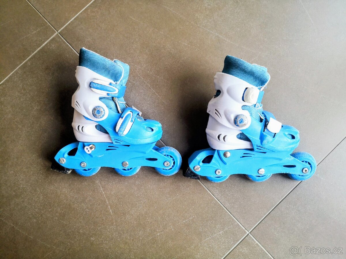 Dětské nastavitelné in-line brusle vel. 27-30 - 3