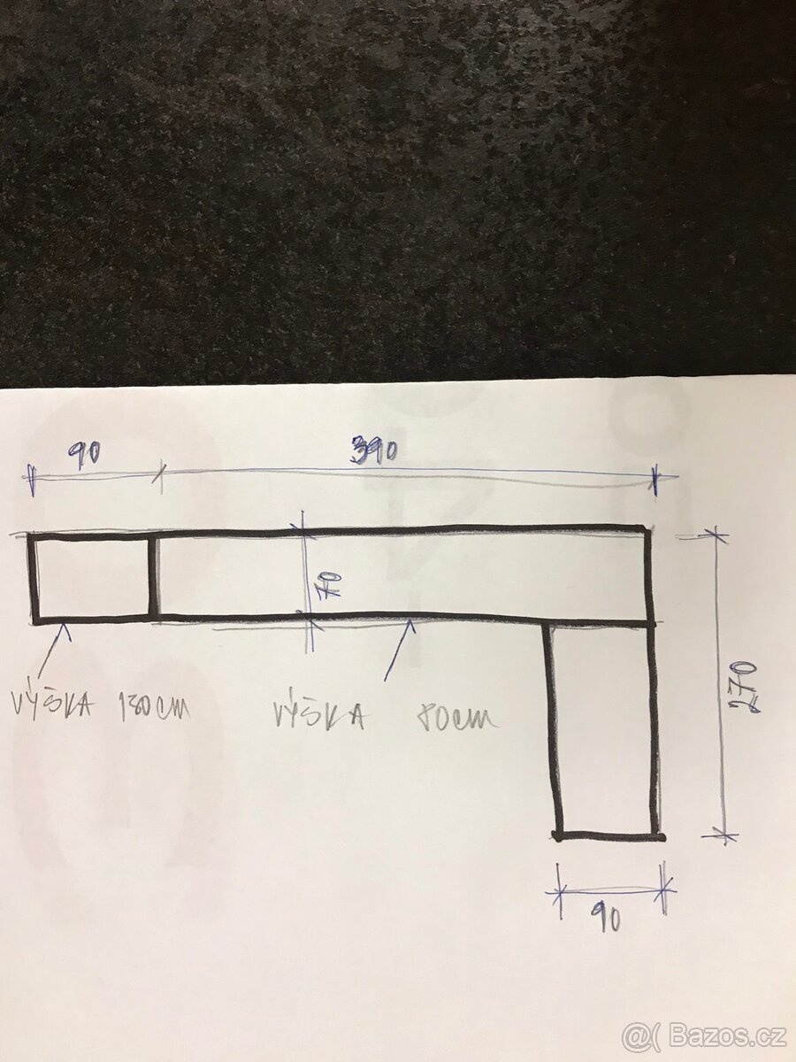 recepce, pult, kancelářský stůl - 3